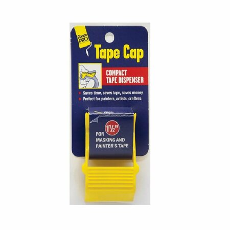 FOAMPRO MFG Foampro Compact Tape Dispenser, Yellow 147